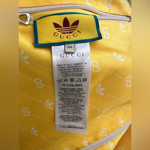 NWOT GUCCI x ADIDAS REVERSIBLE JACKET IN PURPLE - Picture 13 of 13